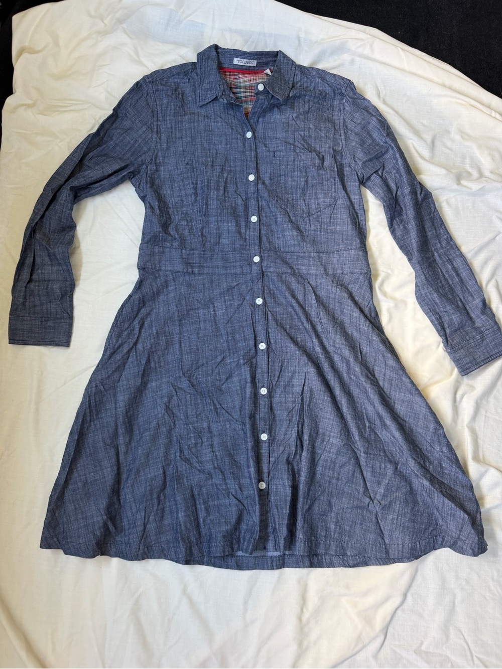 Chambray Shirt Dress
